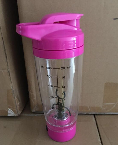 600ML Portable Electric Protein Mixer Bottle