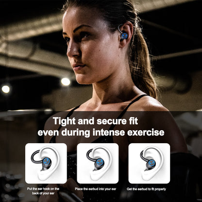 New Ear-Mounted Noise-Cancelling Sports Bluetooth Headset