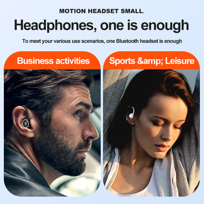 A1S Bluetooth Headset New Hanging Ear In-Ear True Stereo Sports Single Ear Business