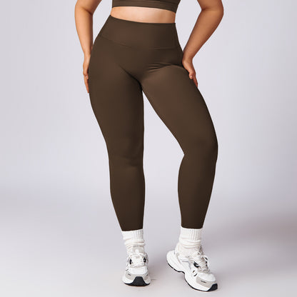 Plus Size Quick-Dry Pilates Workout Outfit