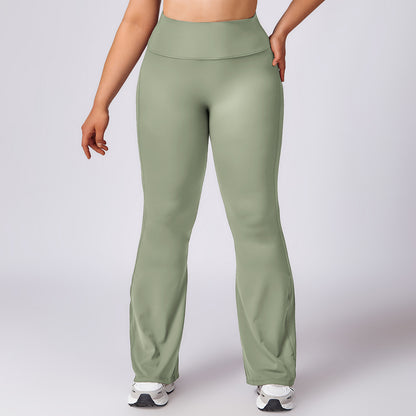 Plus Size Quick-Dry Pilates Workout Outfit