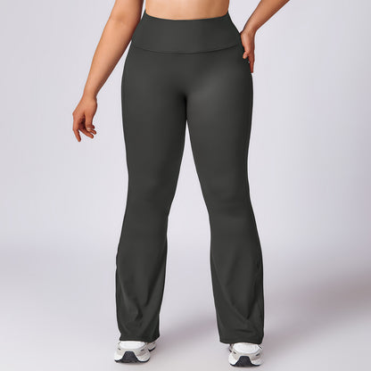 Plus Size Quick-Dry Pilates Workout Outfit