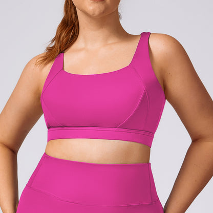 Plus Size Quick-Dry Pilates Workout Outfit